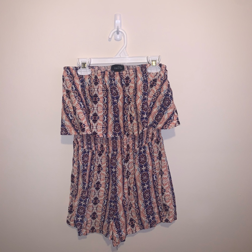 Off the shoulder romper